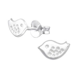 Cercei din argint pasare DiAmanti DIA22108 (Argint 925‰ 0,4 g.)